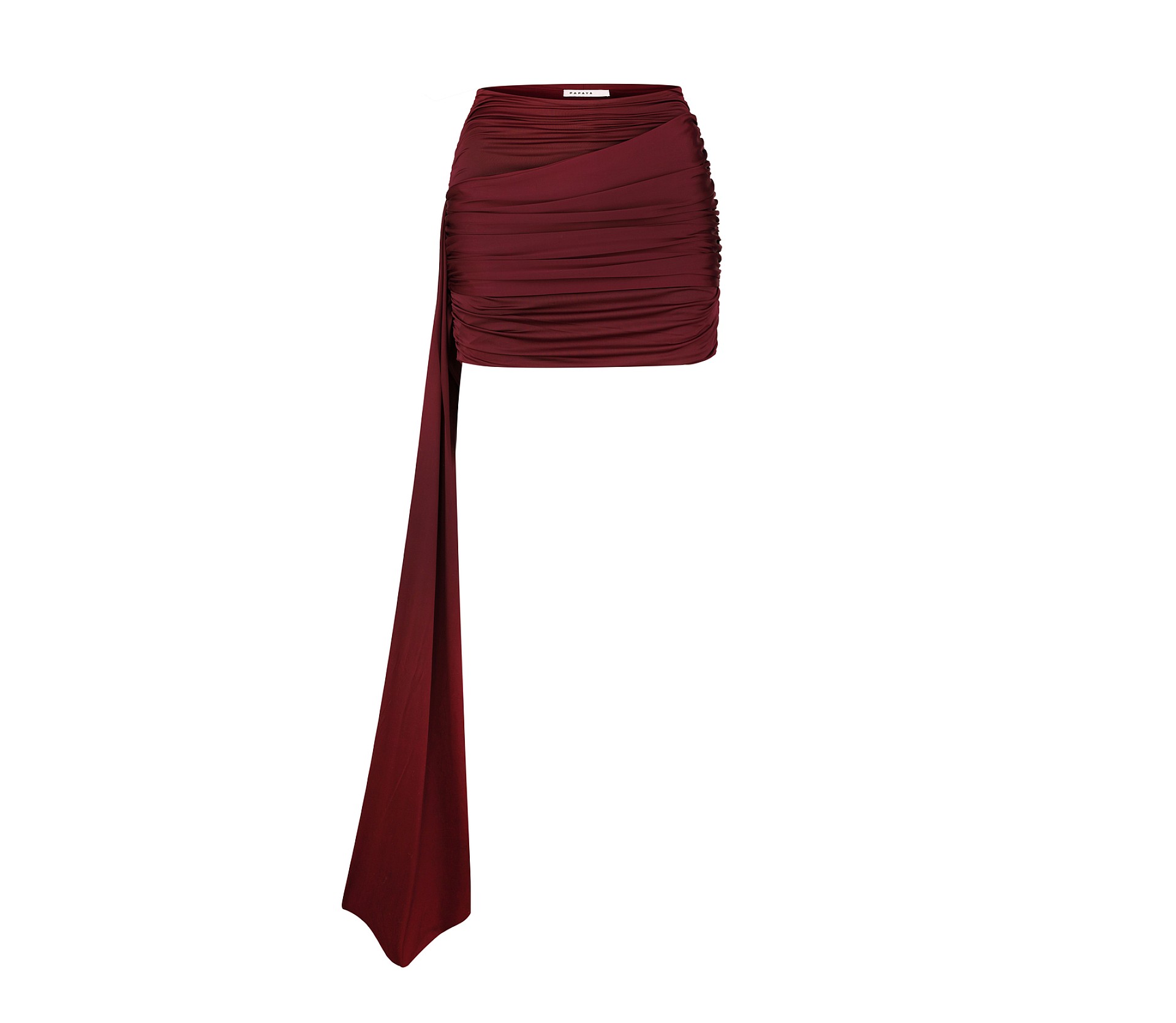 СКОРТ АСИМЕТРИЧНИЙ З ДРАПУВАННЯМ