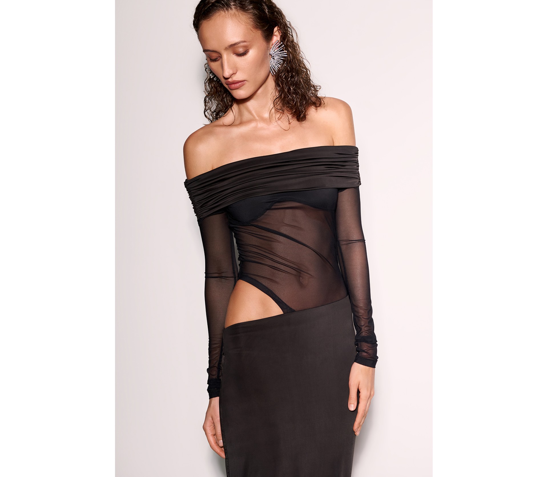 СУКНЯ МАКСІ АСИМЕТРИЧНА