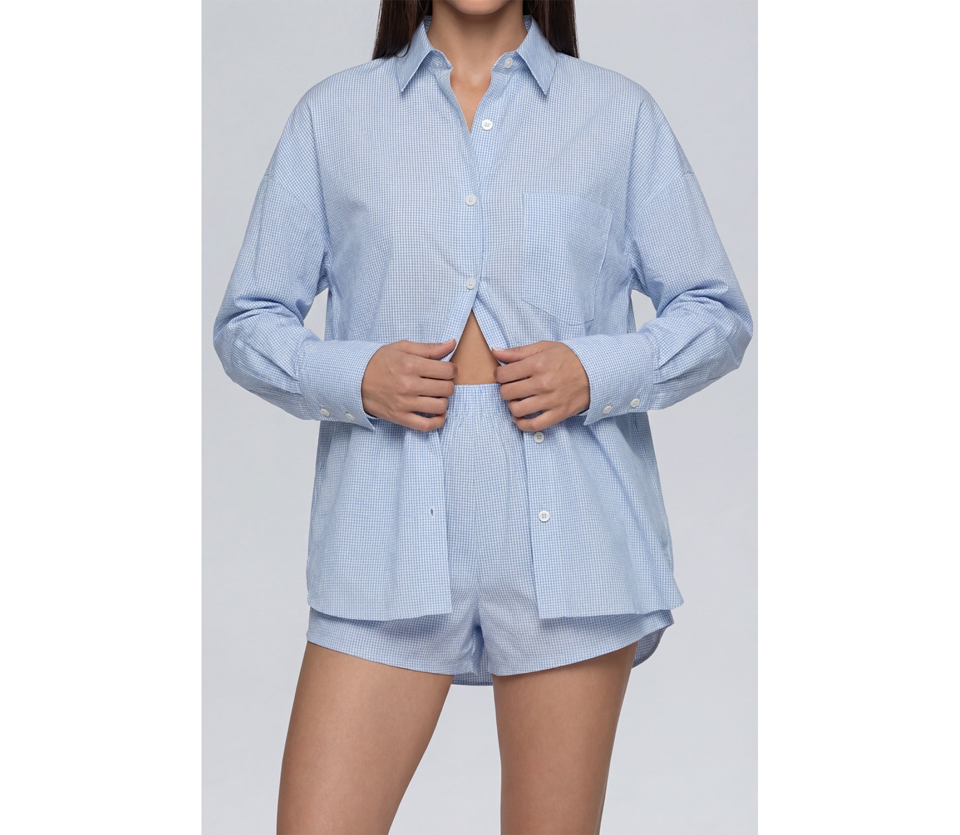 ШОРТИ В ДРІБНУ КЛІТИНКУ