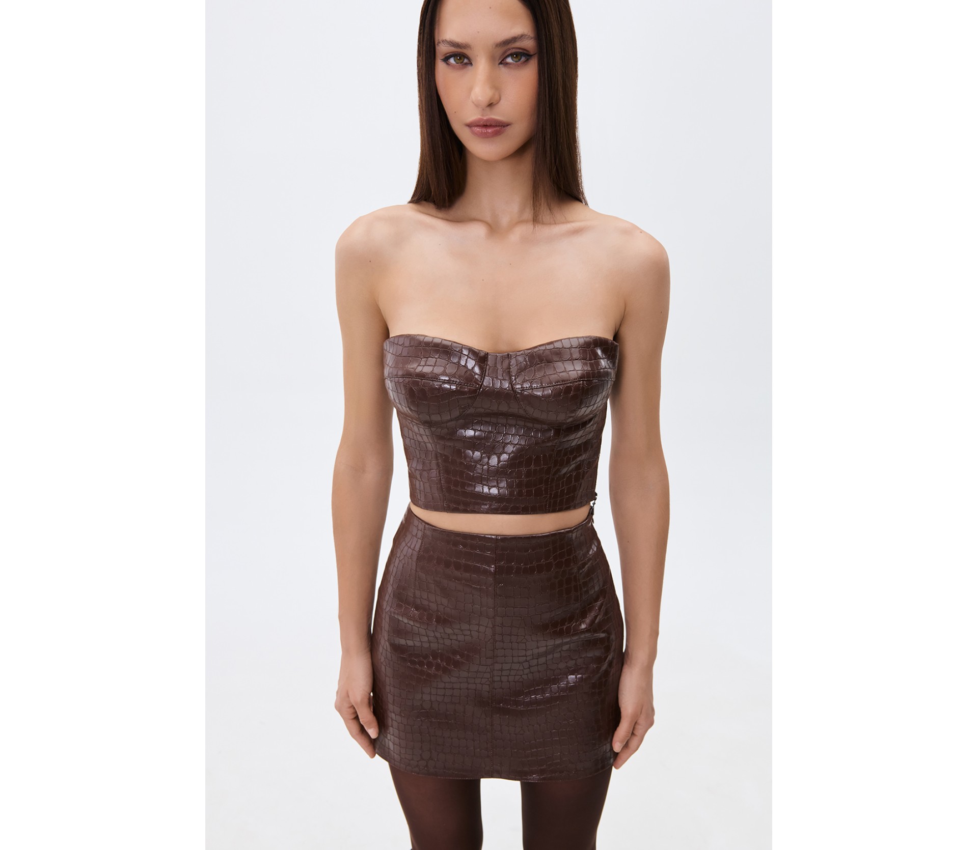 КОРСЕТ З ЕФЕКТОМ КРОКОДИЛА