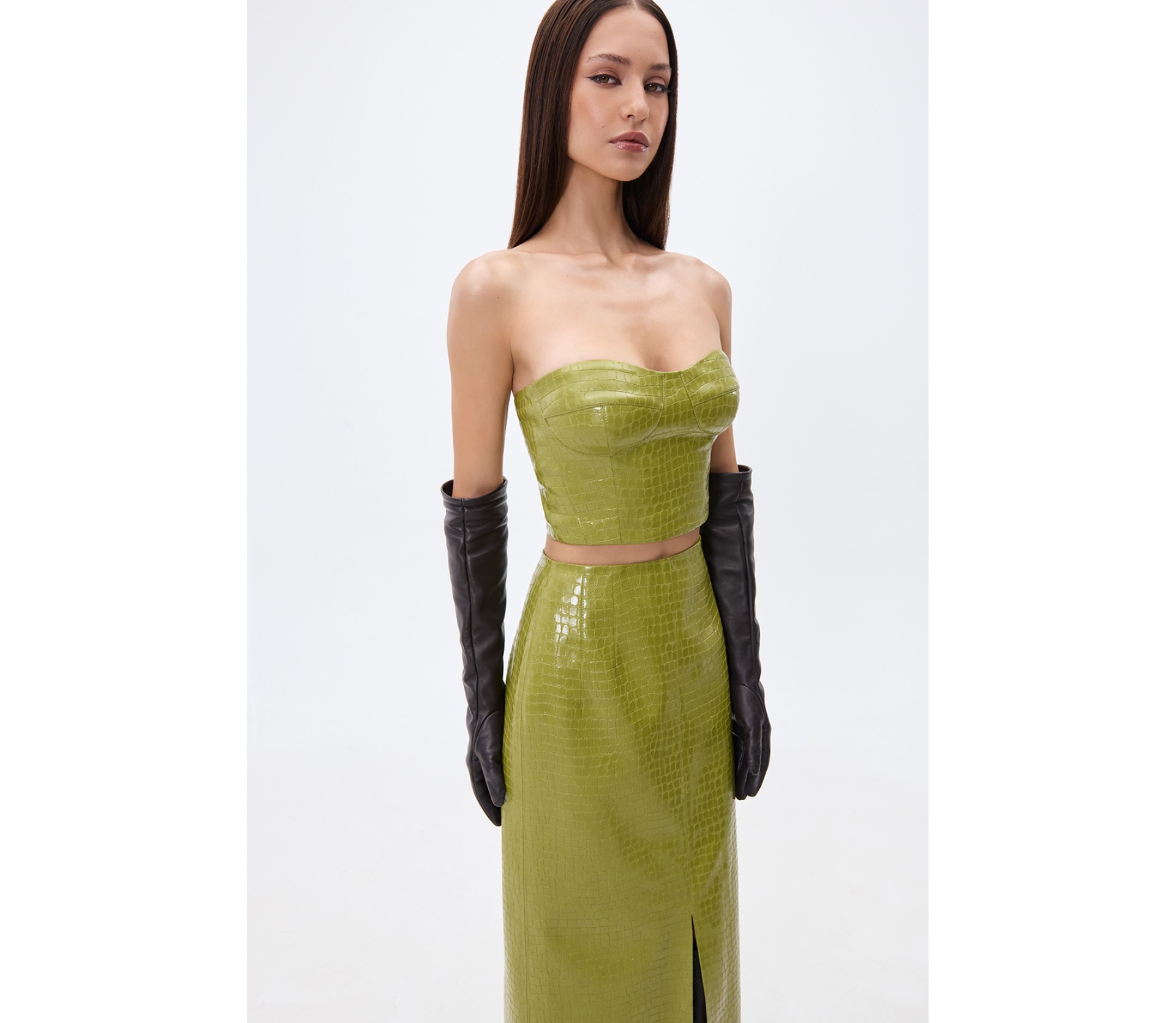 КОРСЕТ З ЕФЕКТОМ КРОКОДИЛА