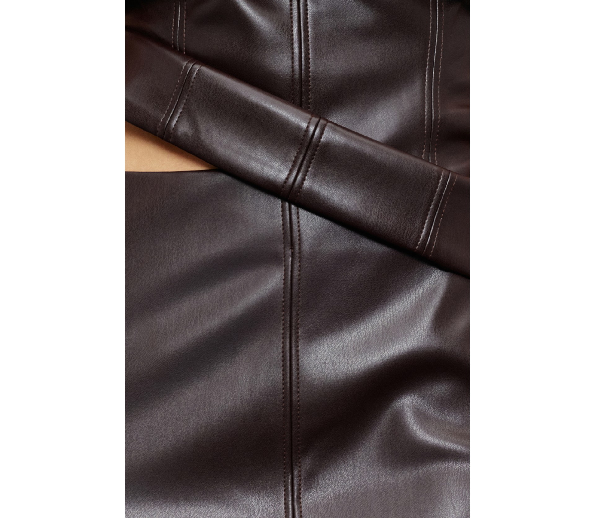 КОРСЕТ З ЕКОШКІРИ