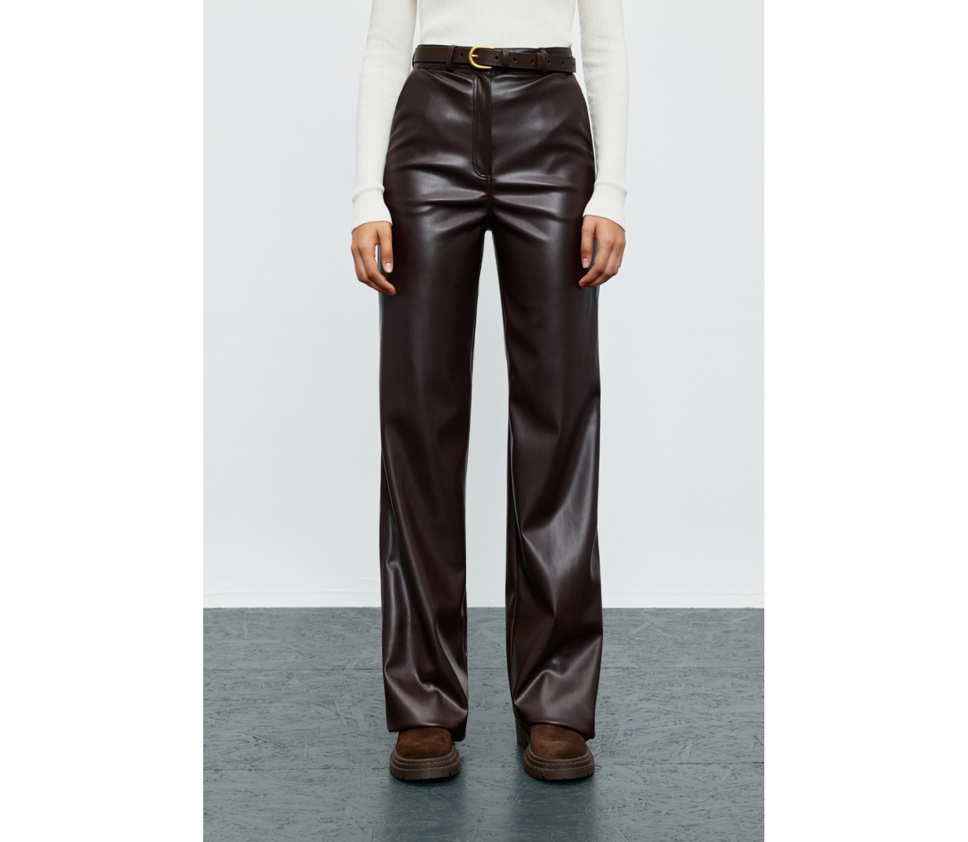 ШТАНИ З ЕКОШКІРИ