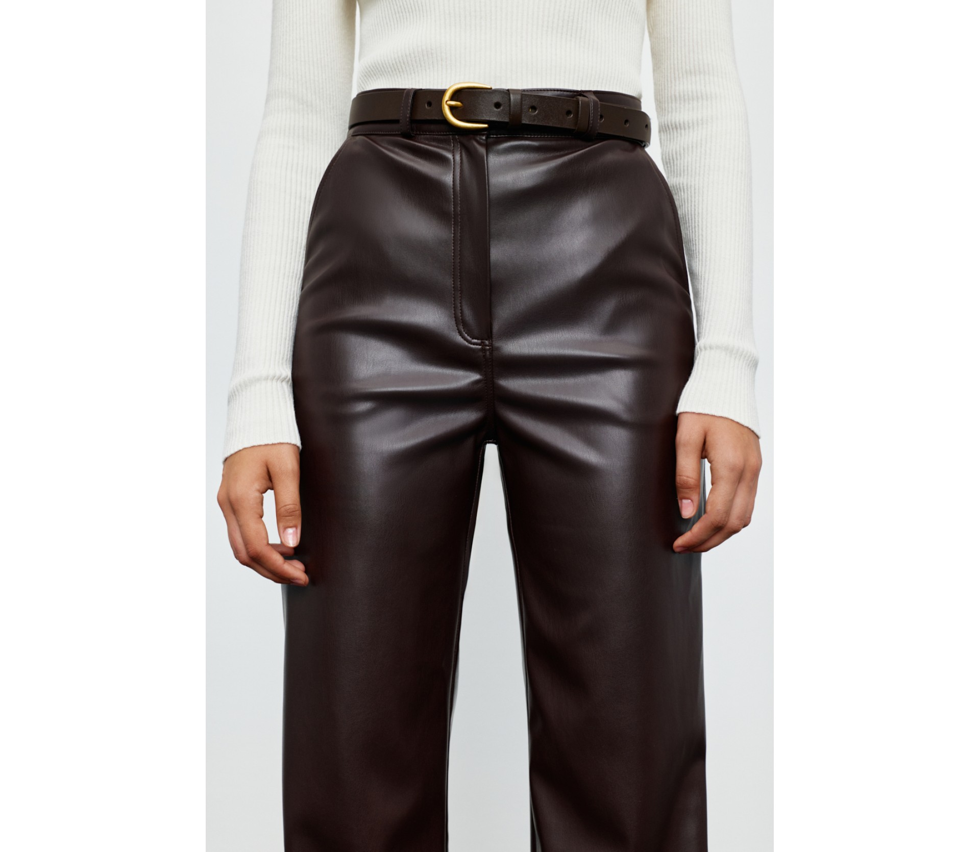 ШТАНИ З ЕКОШКІРИ