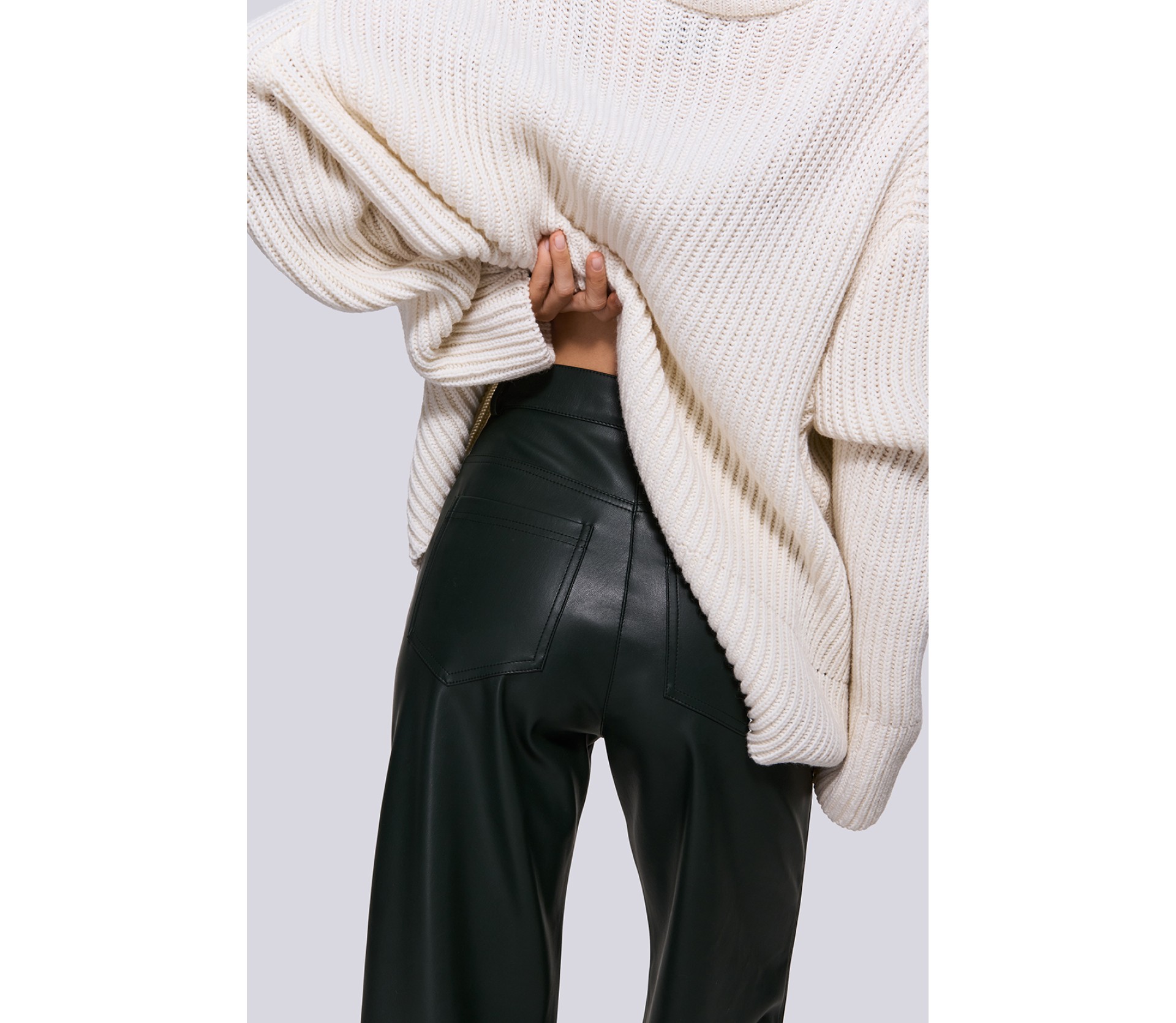 ШТАНИ З ЕКОШКІРИ