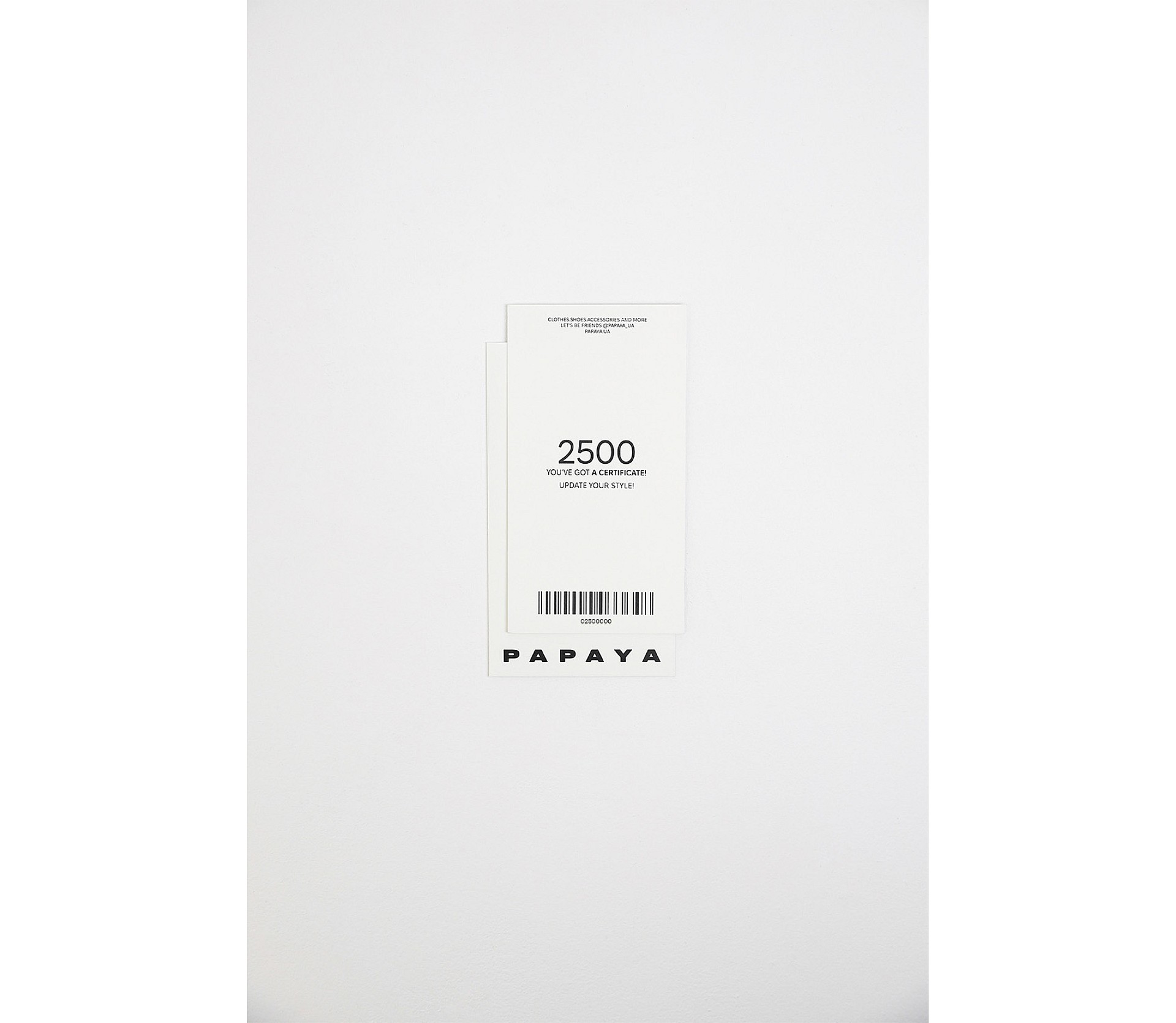 ПОДАРУНКОВИЙ СЕРТИФІКАТ