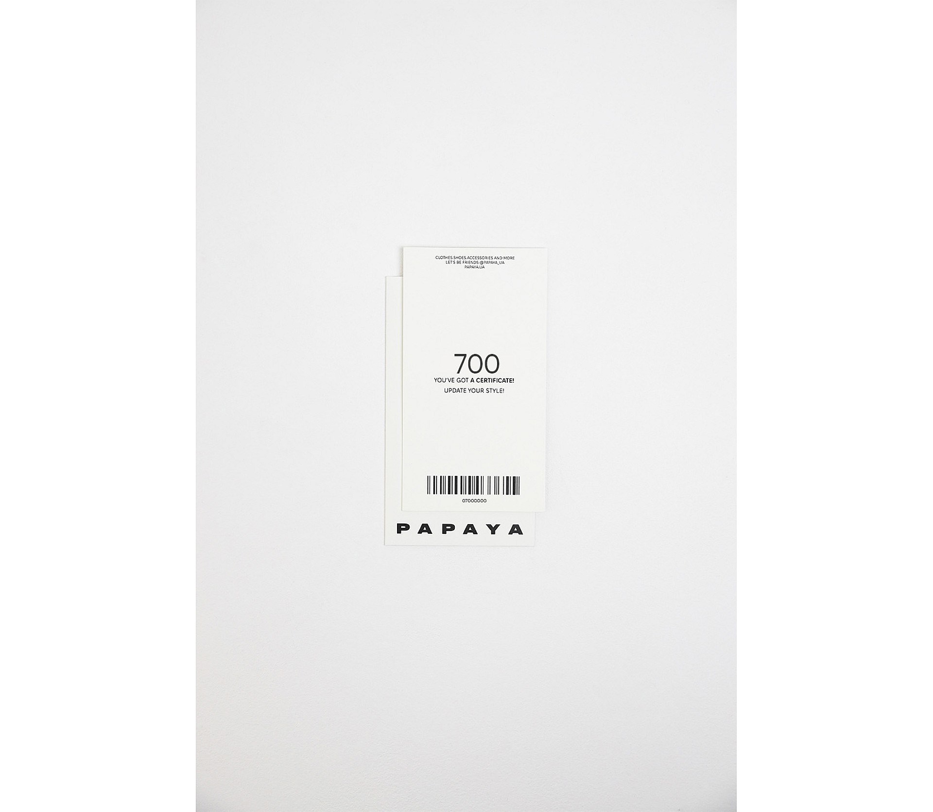 ПОДАРУНКОВИЙ СЕРТИФІКАТ