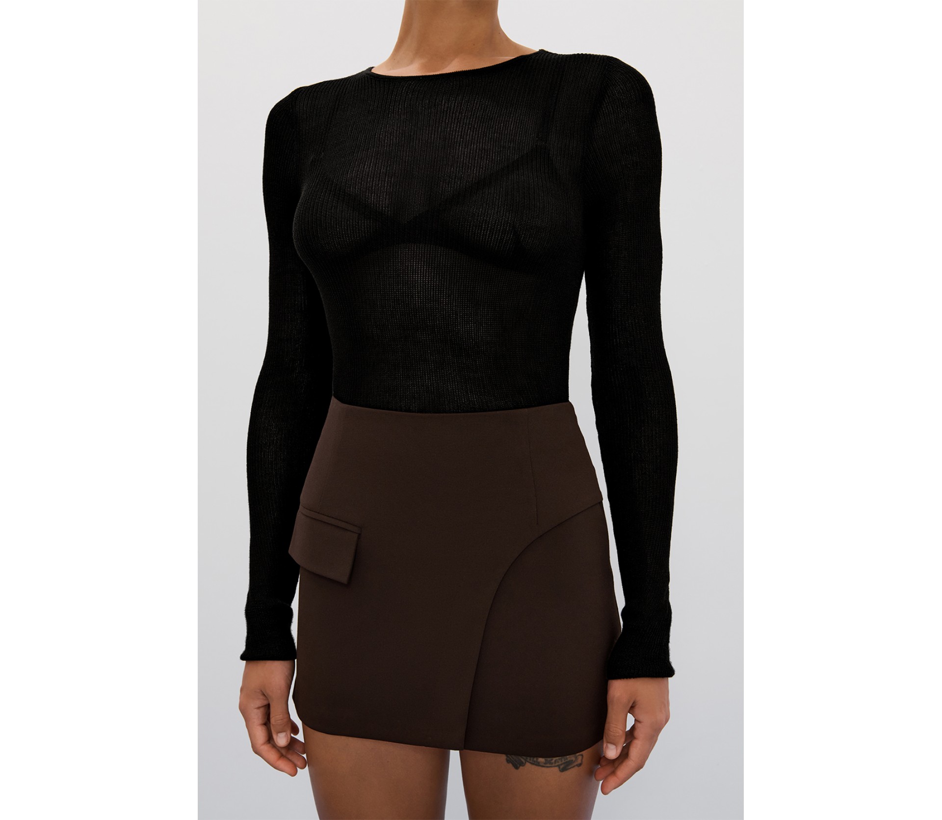 ДЖЕМПЕР НАПІВПРОЗОРИЙ