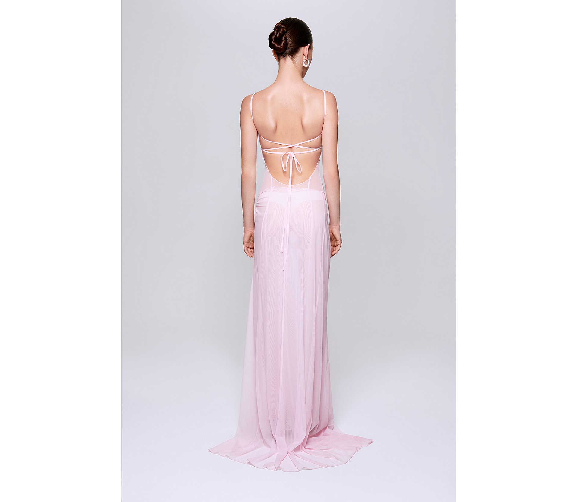 СУКНЯ МАКСІ ЗІ ШЛЕЙФОМ