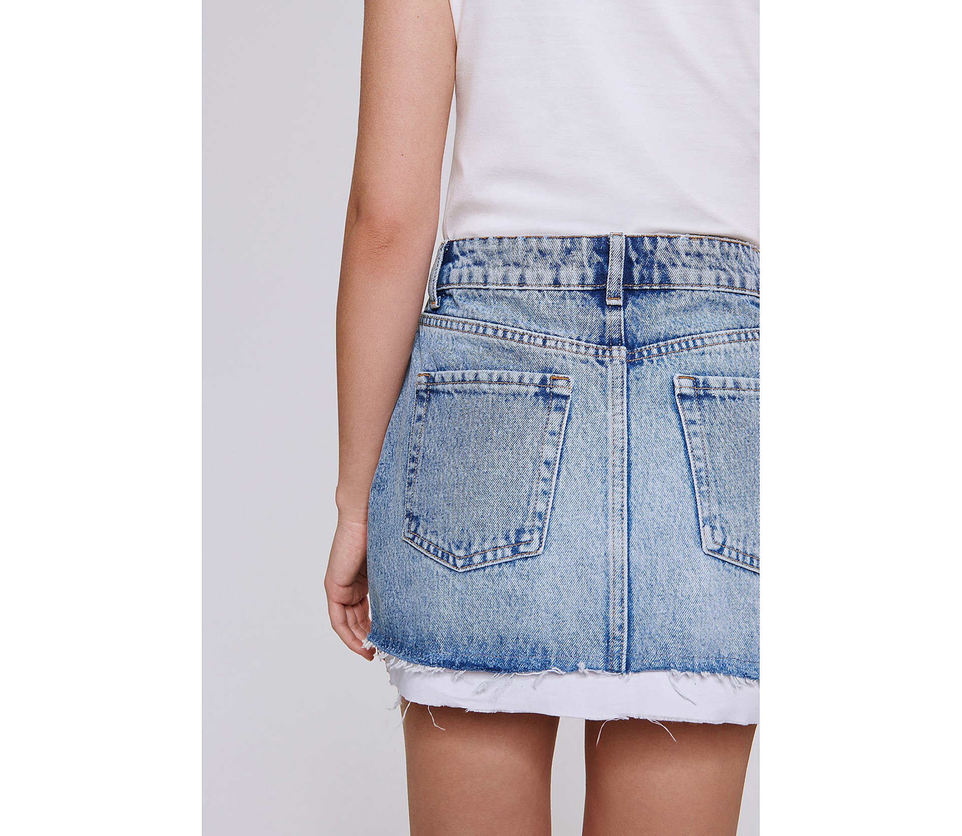 СПІДНИЦЯ МІНІ ДЖИНСОВА