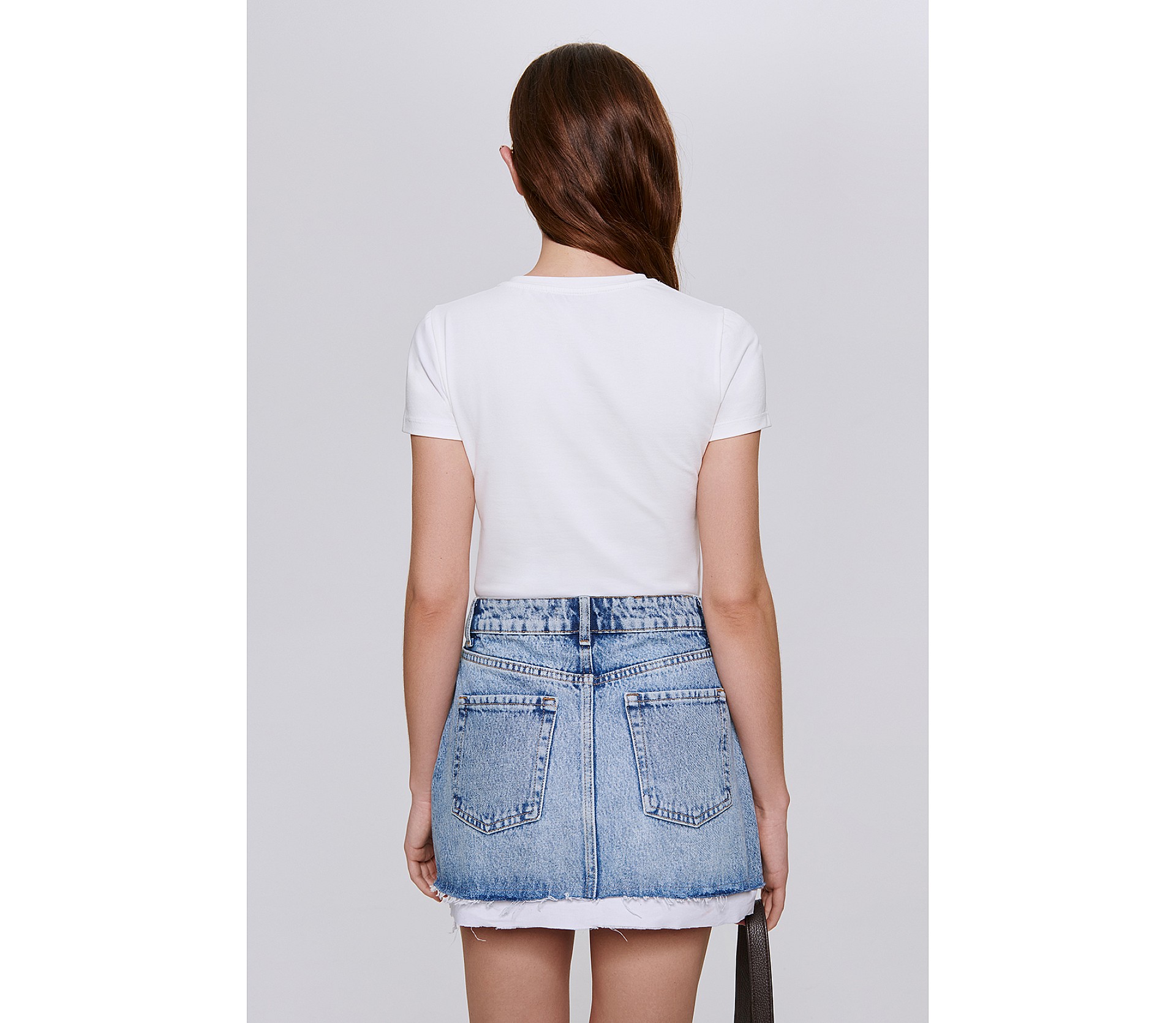 СПІДНИЦЯ МІНІ ДЖИНСОВА