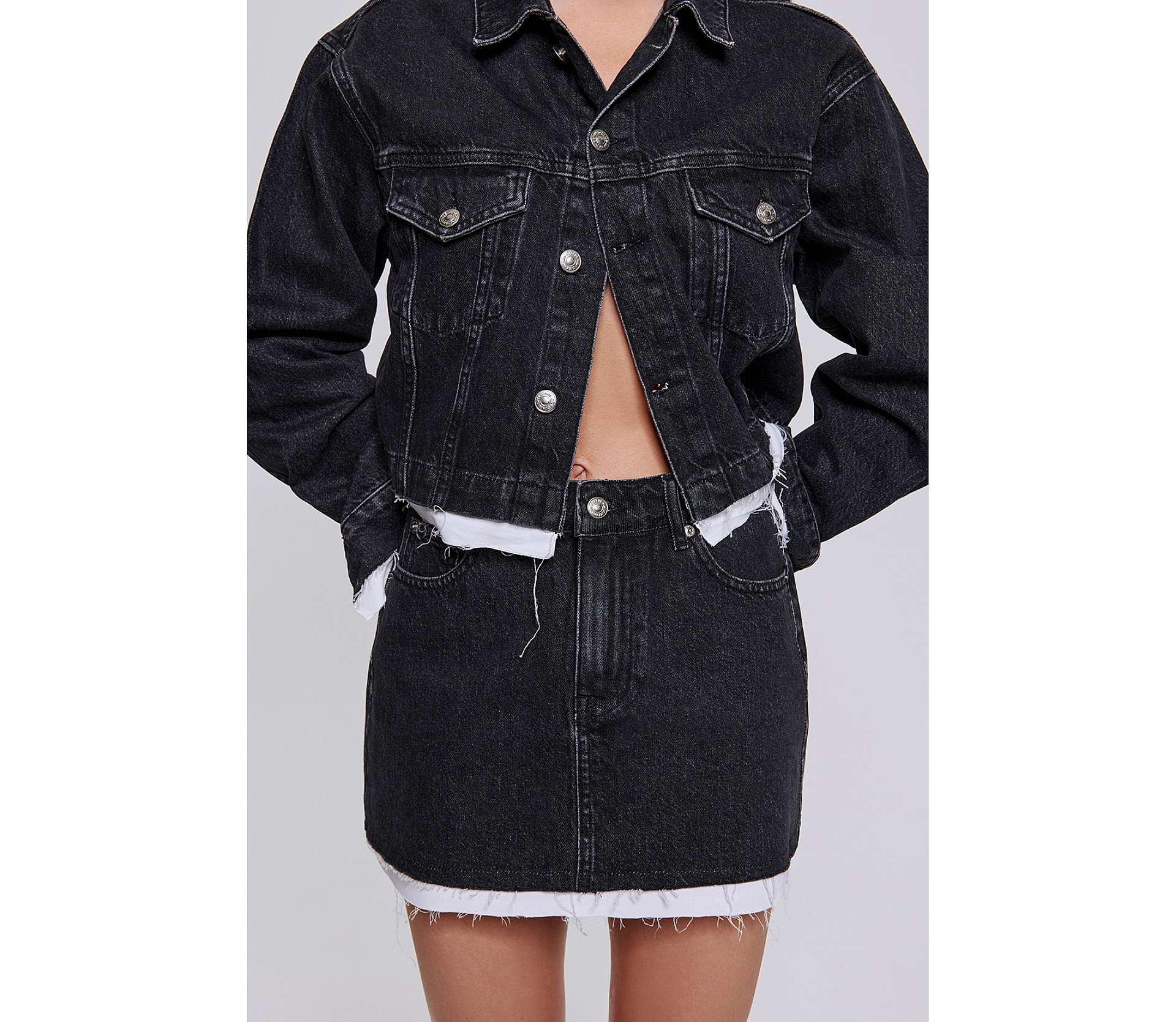 СПІДНИЦЯ МІНІ ДЖИНСОВА