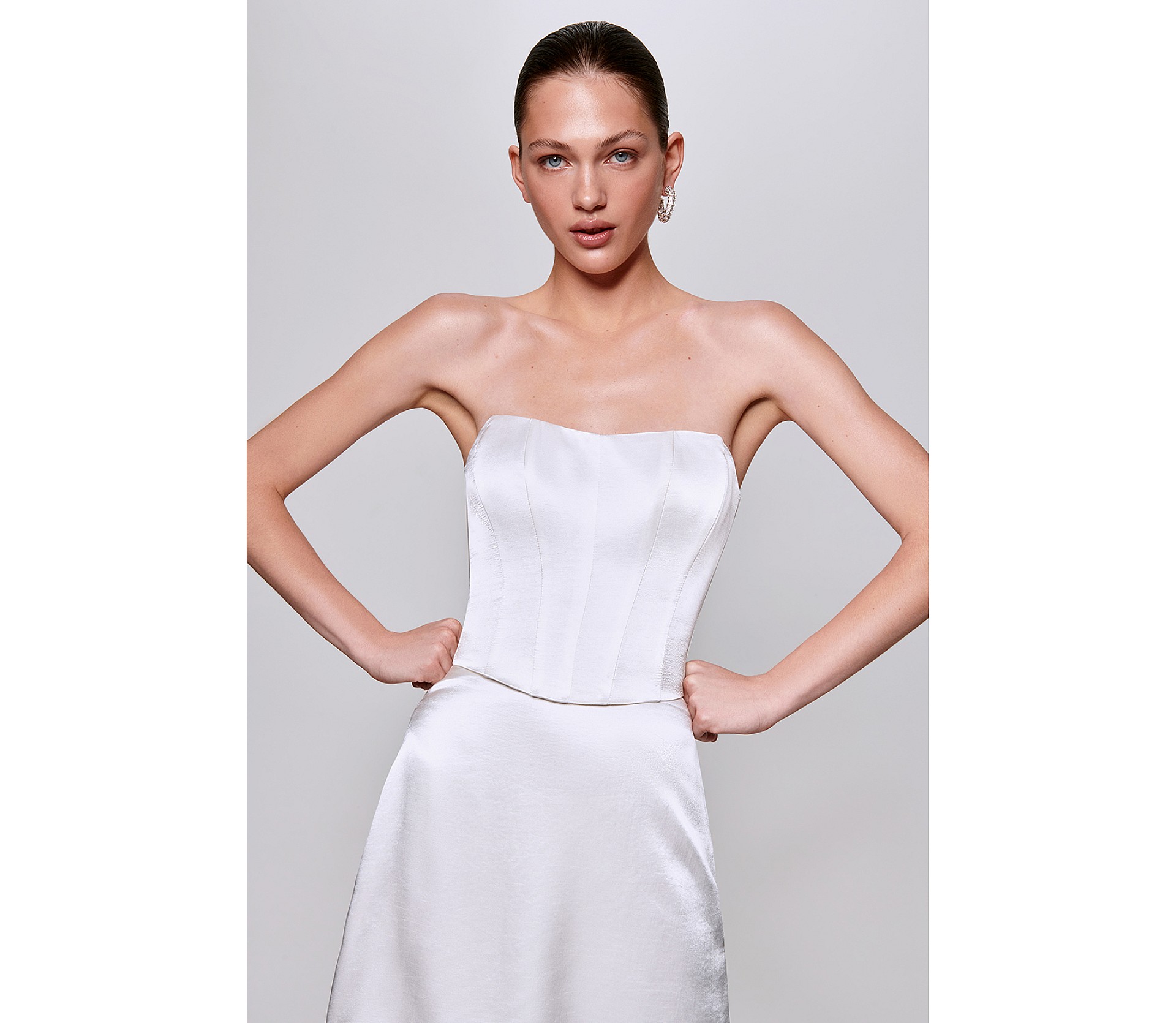 КОРСЕТ САТИНОВИЙ