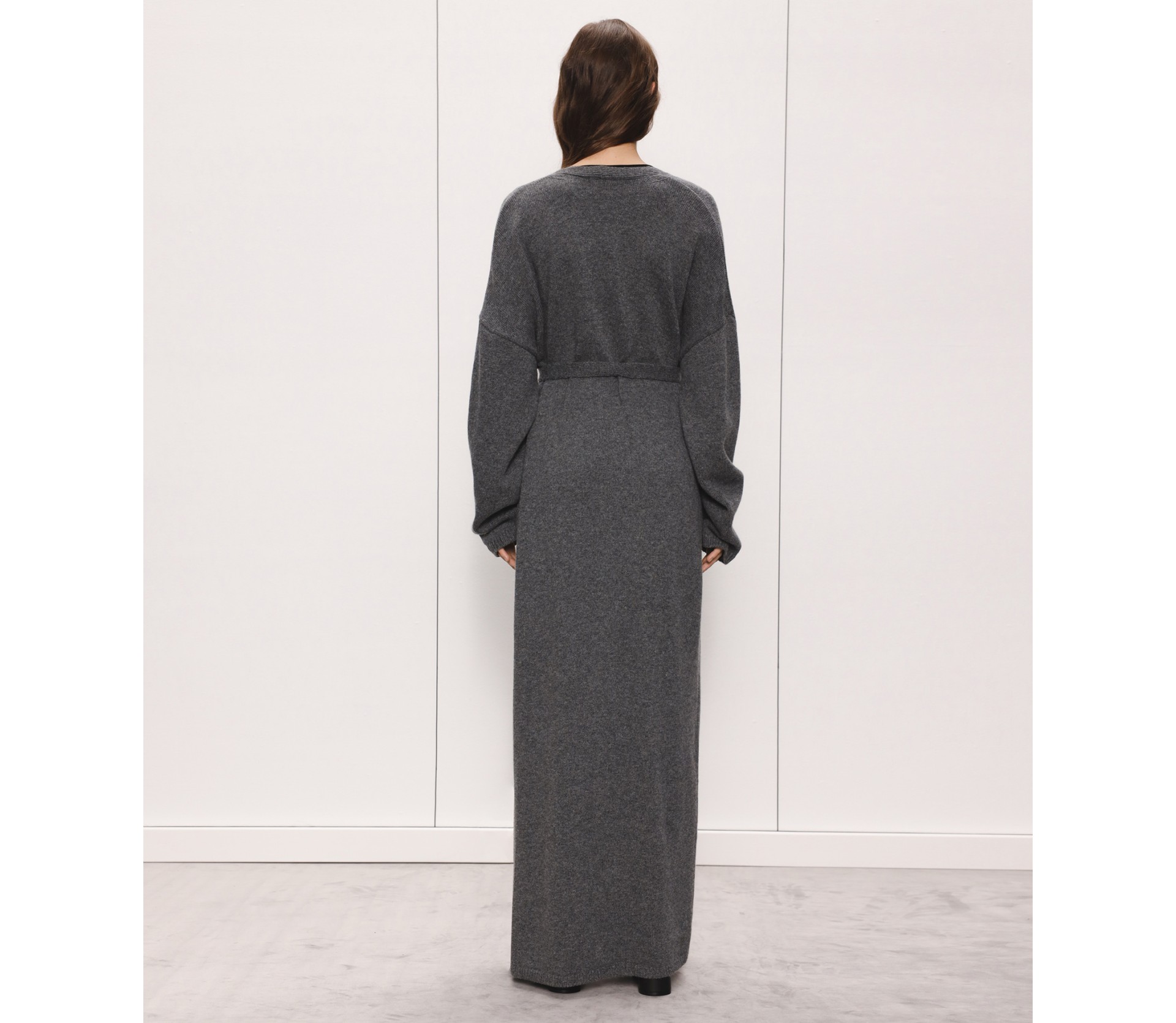 КАРДИГАН МАКСІ ІЗ ДОДАВАННЯМ ВОВНИ ЯГНЯТИ