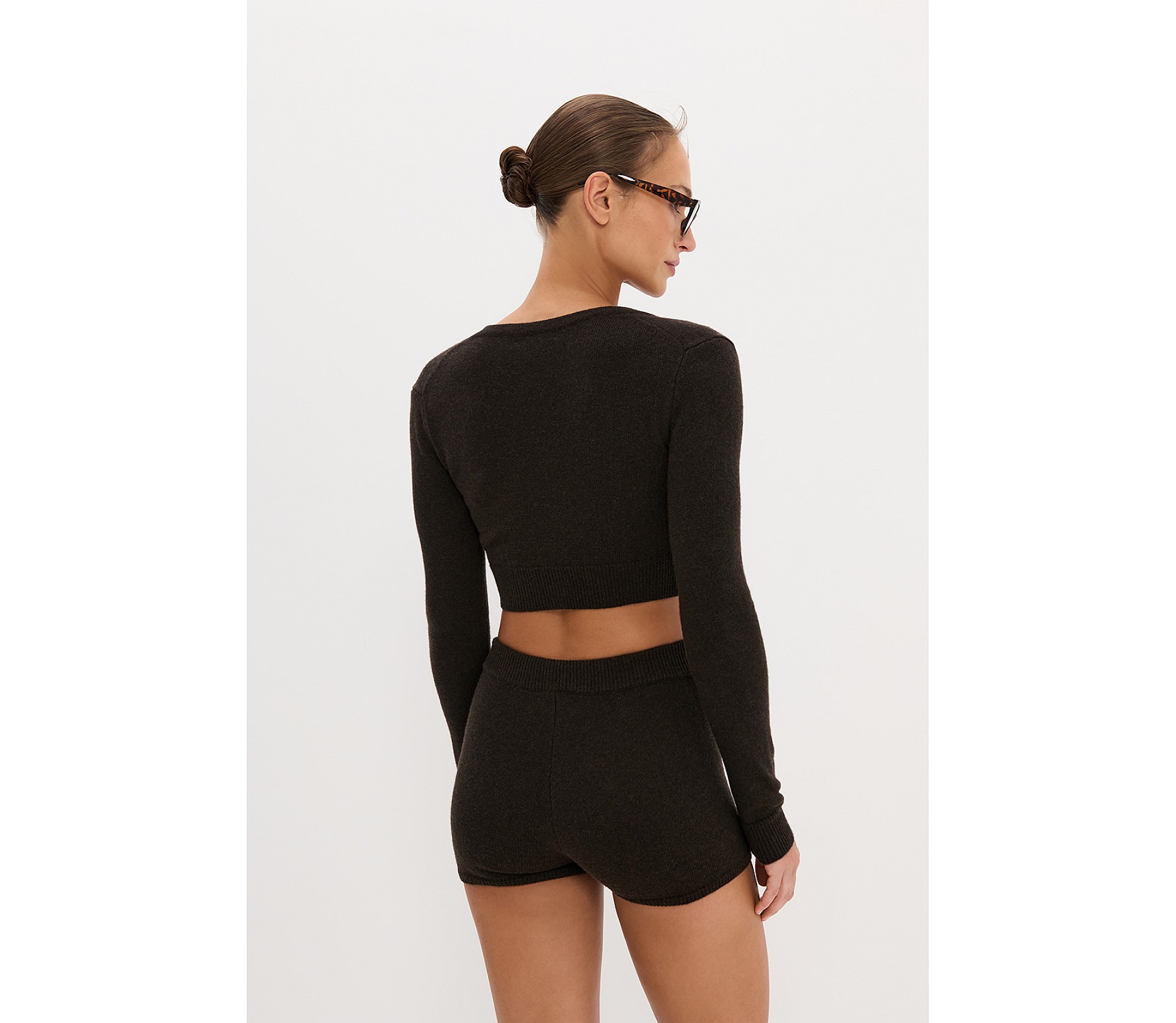 ШОРТИ З ДОДАВАННЯМ ВОВНИ ЯГНЯТИ