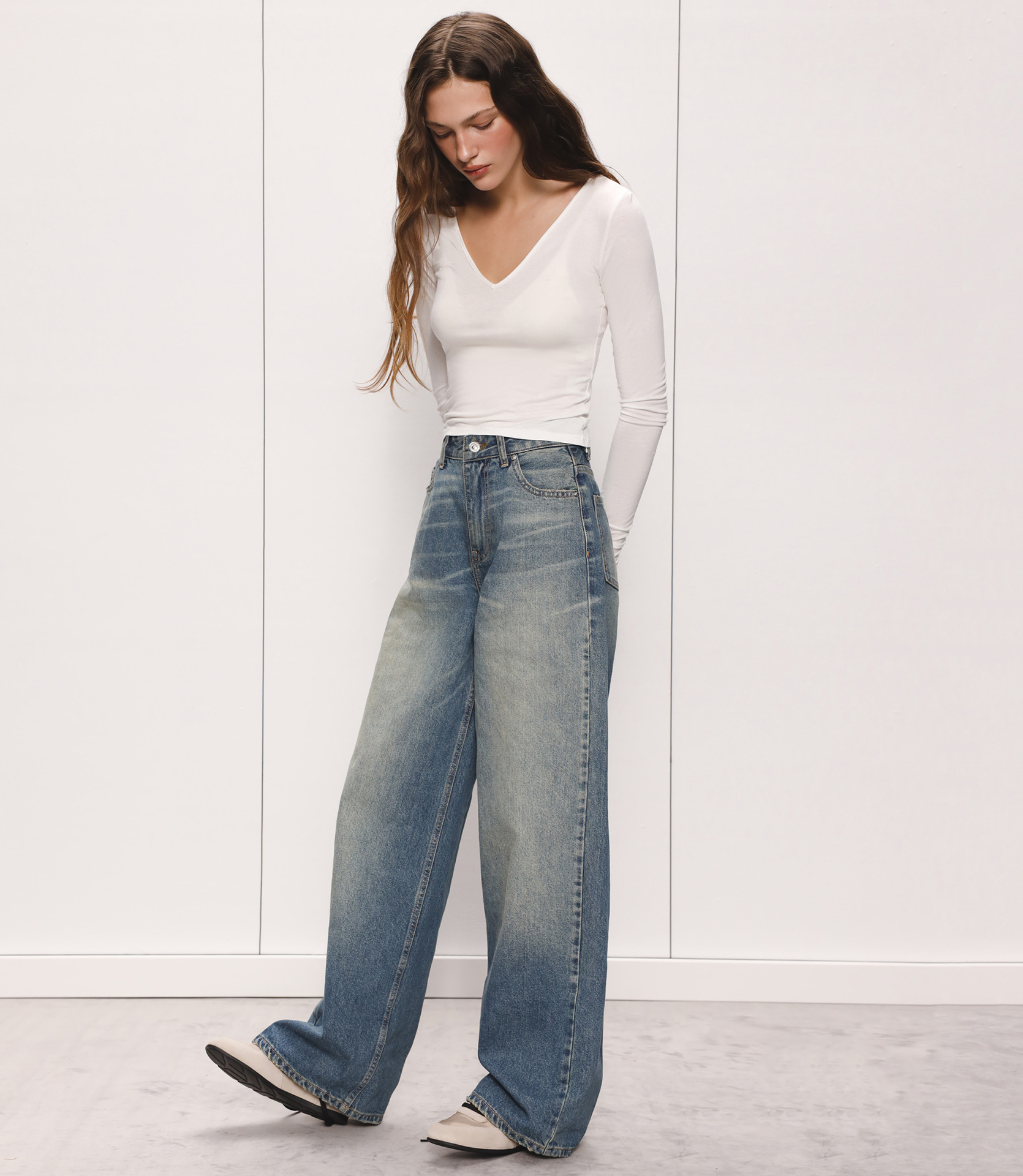 ДЖИНСИ WIDE LEG